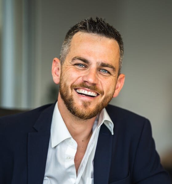 Portrait of a Smiling Man